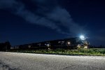 NS 3673 Sits over night on the BNSF Hannibal Sub.