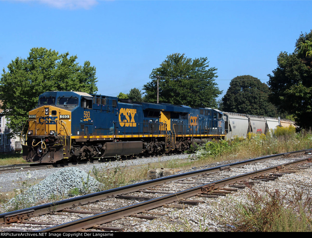 CSX 593 B702-27