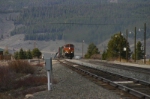 BNSF 4341 comes up the hill