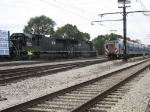 Metra Electric passing IC 1035 & 1030