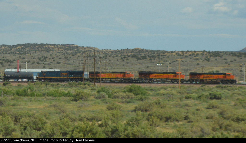 BNSF 6244 West Manifest 