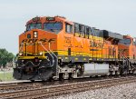 BNSF 7257 leads an intermodal west 