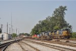 CSXT 846 On CSX Q 142 Northbound At New River Yard 