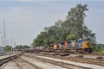 CSXT 4513 On CSX Q 350 Northbound At New River Yard 