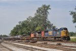 CSXT 4513 On CSX Q 350 Northbound At New River Yard 