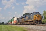 CSXT 3052 On CSX Q 143 Eastbound On The NS