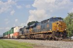 CSXT 3052 On CSX Q 143 Eastbound On The NS