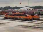 Assorted BNSF yard power