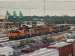 Assorted BNSF power