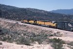 UP 3436 East climbing Cajon Pass