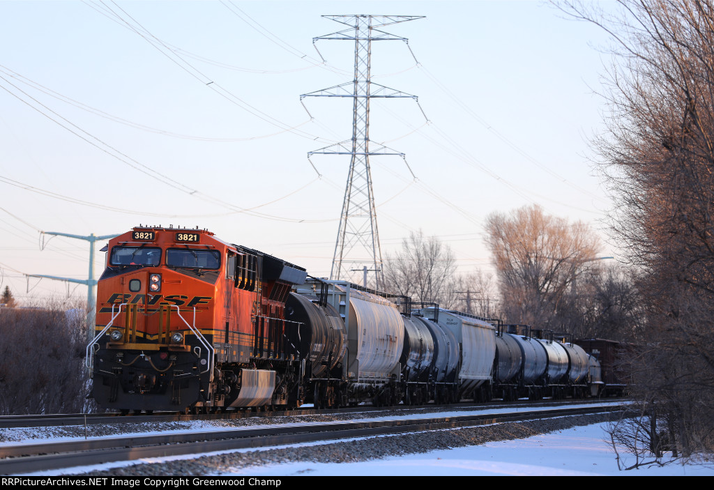 BNSF 3821