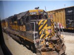 Ex Rio Grande GP40-2 Working Salinas