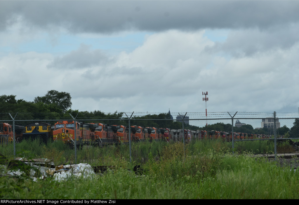 BNSF 4734 1054 4431 1050 1026 781 ATSF 199361