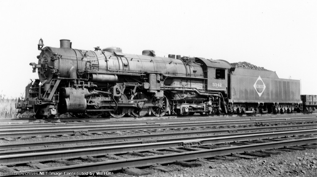 Erie S-2 2-8-4 3342