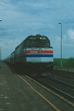 Westbound Amtrak Train No. 173, the "Minute Man"