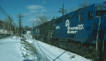 Northbound Conrail (CR) Mixed Freight Train