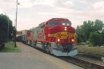 ATSF 156 on Topeka Railroad Days special