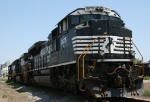 NS 2675 rits with other units awaiting its loaded coal train