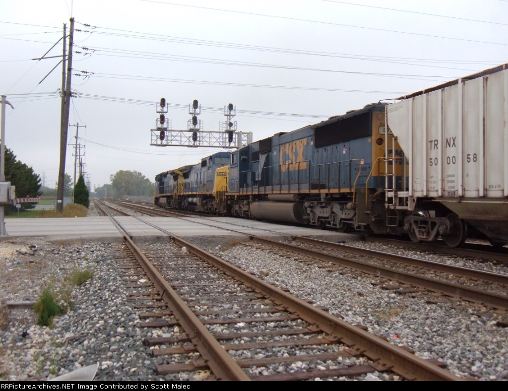 CSX 7881, 7771 & 8729