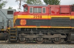 Kansas City Southern Railway (KCS) EMD SD70ACe No. 3998