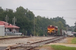 Southbound Kansas City Southern Railway Mixed Freight Train