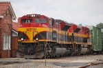 Kansas City Southern Railway (KCS) EMD SD70ACe's No. 3998 and No. 4059