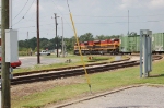 Southbound Kansas City Southern Railway Mixed Freight Train