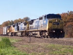 CSX 7828, CSX 7761, & UP 5055