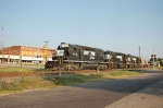 Norfolk Southern Railway Mixed Freight Train with EMD SD40-2 No. 3415, GP38-2 No. 5274 and GP38-2 No. 5171 providing power