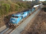 CSX 7333 running with his class lights on