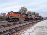 Northbound BNSF Empty Grain Train