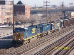 CSX southbound train Q685