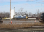 CSX 6094 being moved around on the shop tracks