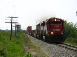 SOO 6045 & 6021 charging east with X500-18