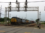 CSX 119 leading Q324 eastward