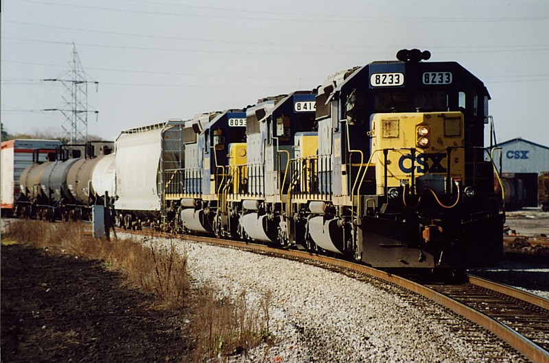 CSX 8233 with Breathe Right nose patches