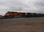 BNSF 4111, CSX 716 & NS 9627