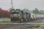 NS 213 and a summer storm