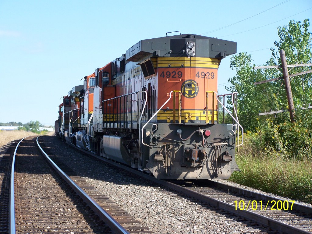 BNSF C44-9W 4929