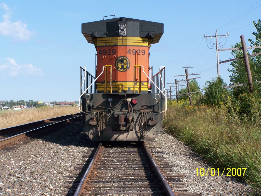 BNSF C44-9W 4929