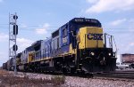 CSX C40-8 7627