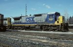 CSX C40-8 7627