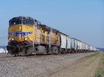 Southbound Loaded Grain Train