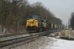 CSX 218 takes hoppers back to the Big Sandy