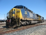 CSX 225 & 218 head west as D802-16