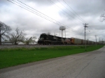 NS 8872  backing into the Wentzville yard