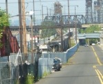 NS 5817 with trash containers