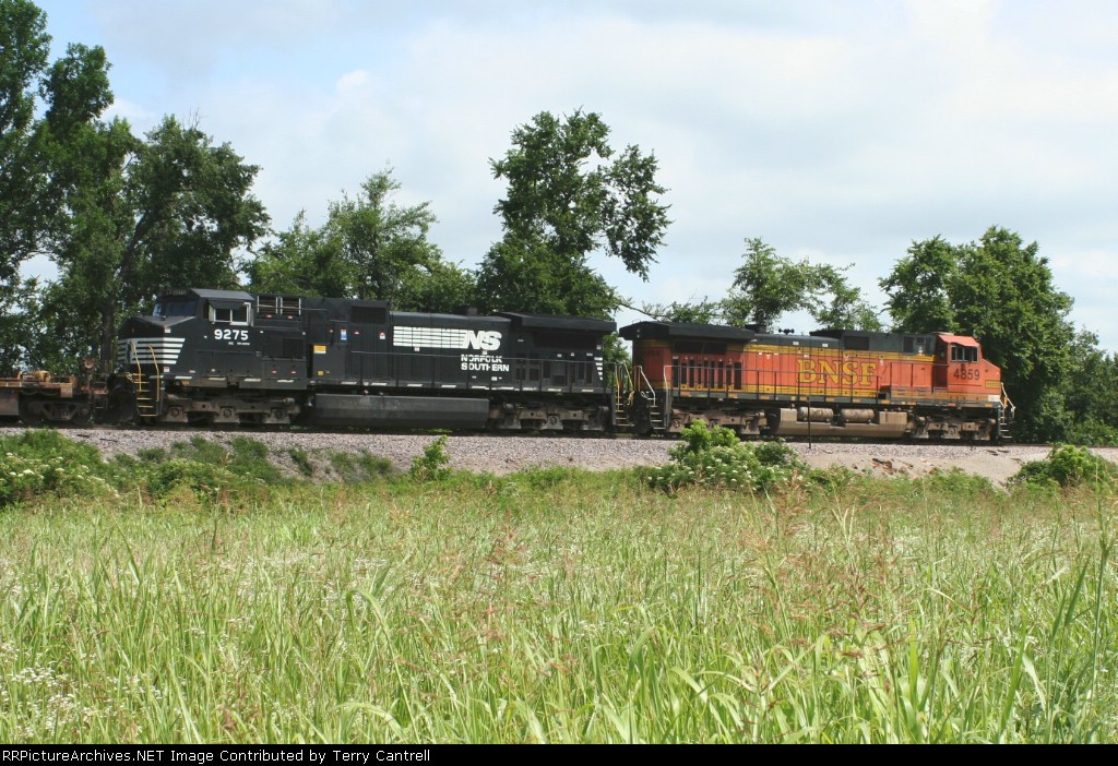 BNSF 4859 NS 9275