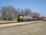 KCS 2849  Westbound Local on the ex Gateway Western line.