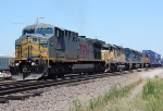 TFM 2608, UP 3303, HLCX 6334, & UP 2184